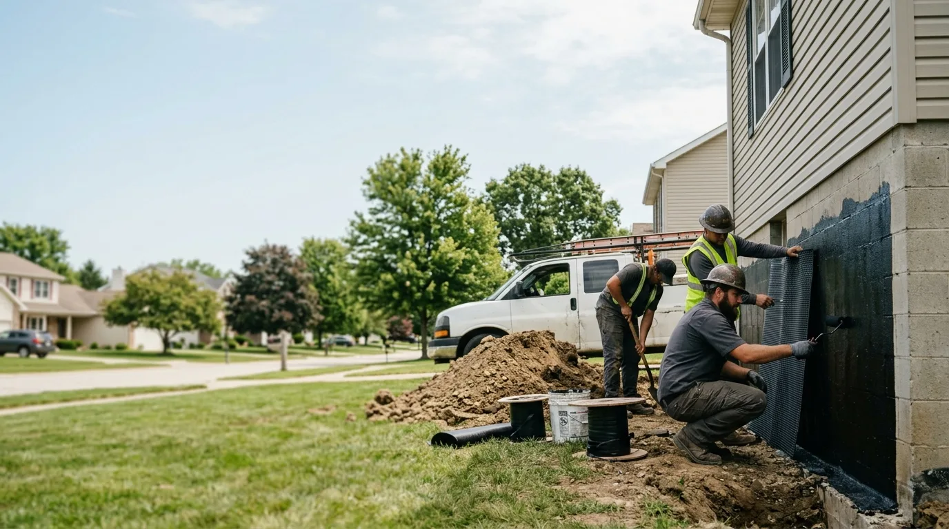 Basement Waterproofing in Frankfort, IL near me